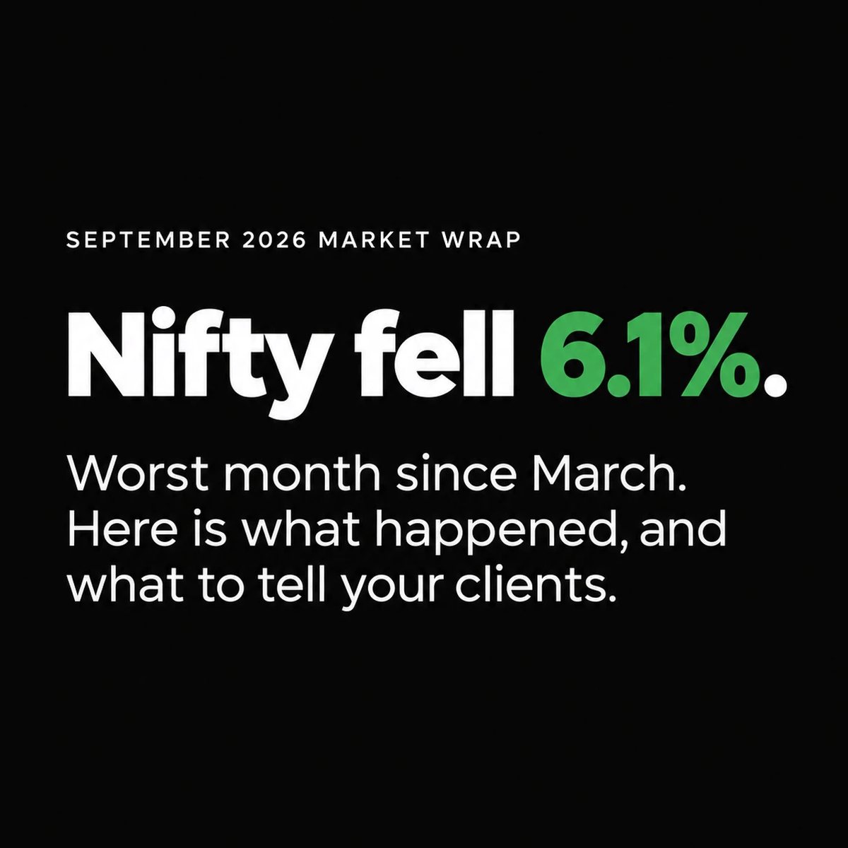 September 2026 Market Wrap